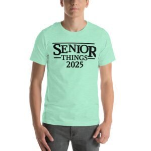 Senior Year T-Shirt 2025 in Aqua, Berry, Citron & More - 100% Combed Cotton - Lightweight & Comfortable - Available in XL, 2XL, 3XL - Ideal for Senior Year Celebrations