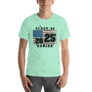 Class of 2025 Senior Year T-Shirt in Aqua, Ash, Citron, and More - Sizes S-4XL - Soft and Stylish