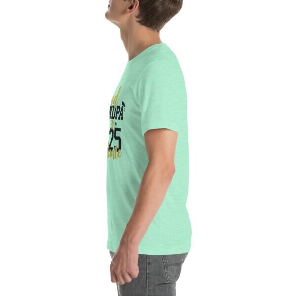 2025 Graduate Seniors T-Shirt in Asphalt, Citron, and Heather Mint - Grandpa's Pride Tee in Sizes 2XL-4XL, S-XL - Image 39
