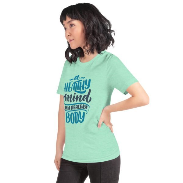 Mind and Body Fitness Shirt - Healthy Mind in a Healthy Body | Available in Various Colors and Sizes | Fitness T-Shirts - Image 44