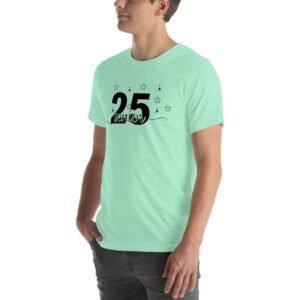 Senior Year Pride Shirt - 25 Senior | Various Colors & Sizes | 100% Combed Cotton | Lightweight