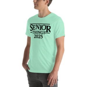 Senior Year T-Shirt 2025 in Aqua, Berry, Citron & More - 100% Combed Cotton - Lightweight & Comfortable - Available in XL, 2XL, 3XL - Ideal for Senior Year Celebrations