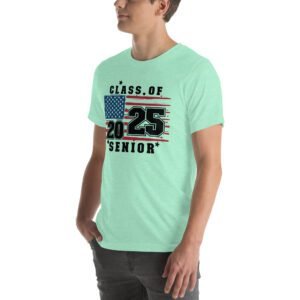 Class of 2025 Senior Year T-Shirt in Aqua, Ash, Citron, and More - Sizes S-4XL - Soft and Stylish
