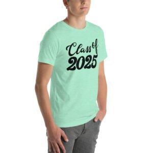 Class of 2025 Senior Year T-Shirt Collection: Ash, Citron, Heather Mint & More - Sizes S-4XL - Soft & Lightweight Cotton - Custom Made On Demand - Seniors T-Shirts