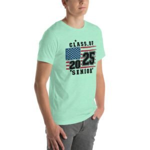 Class of 2025 Senior Year T-Shirt in Aqua, Ash, Citron, and More - Sizes S-4XL - Soft and Stylish