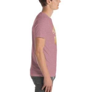 Autumn Aqua Unisex T-Shirt in Heather Orchid Berry Ocean Blue - XS-5XL | Lightweight