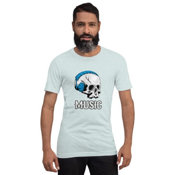 Music is My Life Premium Tee for Music Lovers in Black, Navy, Peach, Mustard, Red, White - XS-4XL - 100% Cotton - Lightweight - Image 29