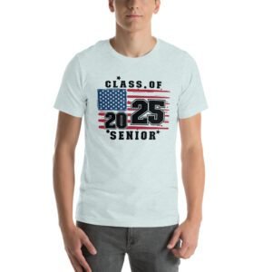 Class of 2025 Senior Year T-Shirt in Aqua, Ash, Citron, and More - Sizes S-4XL - Soft and Stylish