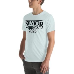 Senior Year T-Shirt 2025 in Aqua, Berry, Citron & More - 100% Combed Cotton - Lightweight & Comfortable - Available in XL, 2XL, 3XL - Ideal for Senior Year Celebrations