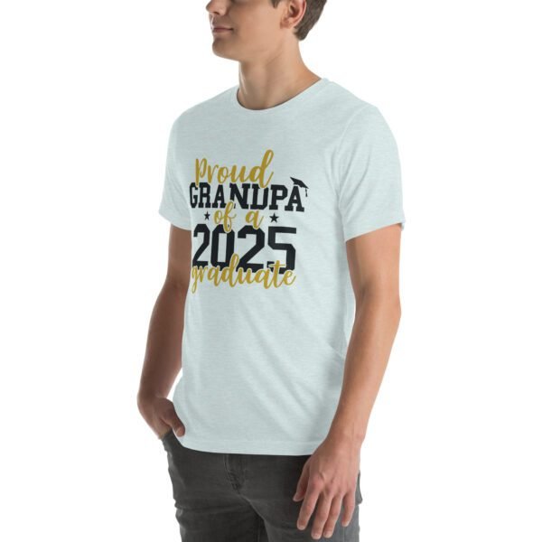 2025 Graduate Seniors T-Shirt in Asphalt, Citron, and Heather Mint - Grandpa's Pride Tee in Sizes 2XL-4XL, S-XL - Image 34