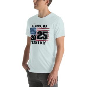 Class of 2025 Senior Year T-Shirt in Aqua, Ash, Citron, and More - Sizes S-4XL - Soft and Stylish