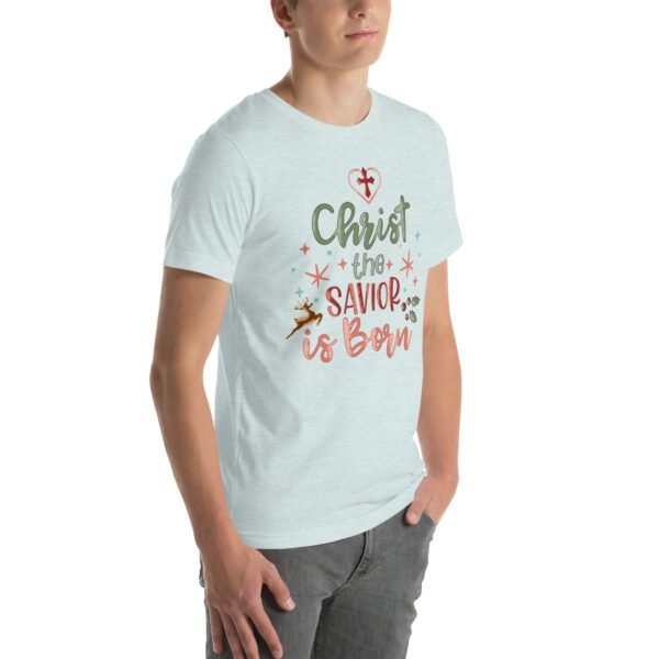 Savior is Born Holiday Shirt - Celebrate Christ's Birth with this Festive Tee! - Image 42