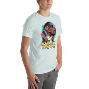 Heather Prism Ice Blue Unisex T-Shirt | Lilac Mint Light Blue White | Soft Lightweight Cotton Pop Culture Tee