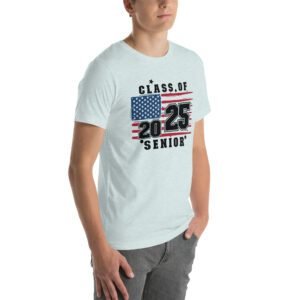 Class of 2025 Senior Year T-Shirt in Aqua, Ash, Citron, and More - Sizes S-4XL - Soft and Stylish