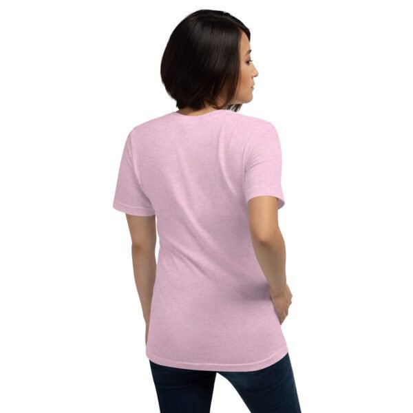Heather Prism Lilac Unisex T-Shirt | Black Cotton Tee | XS-4XL Sizes | Lightweight Comfort - Image 32