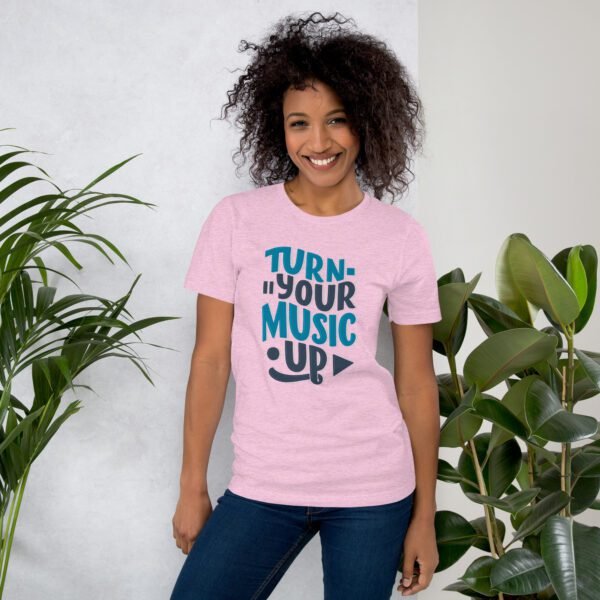 Trendy Music Lover's Tee in Black, Navy, Blue, Lilac, Orange, Red, Cream, White - XS-4XL - 100% Combed Cotton - Lightweight & Comfortable - Perfect for Music Enthusiasts - Made to Order - Image 21