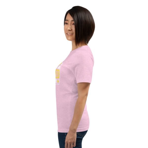 Heather Prism Lilac Unisex T-Shirt | Black Cotton Tee | XS-4XL Sizes | Lightweight Comfort - Image 33
