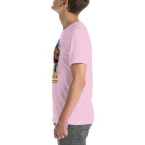 Heather Prism Ice Blue Unisex T-Shirt | Lilac Mint Light Blue White | Soft Lightweight Cotton Pop Culture Tee