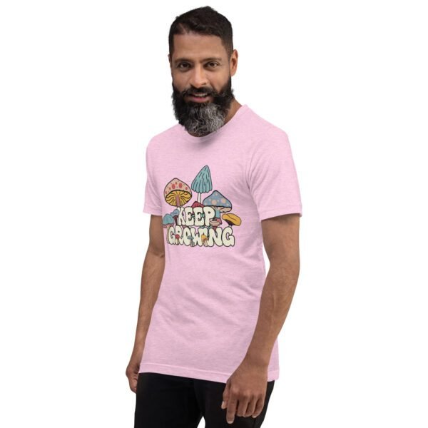Keep Growing Inspirational Tee-shirt in Black, Navy, Lilac, and Peach - XS-4XL - Soft Fabric - Image 19