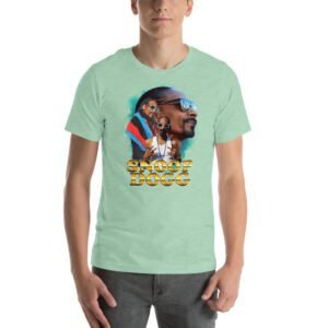 Heather Prism Ice Blue Unisex T-Shirt | Lilac Mint Light Blue White | Soft Lightweight Cotton Pop Culture Tee