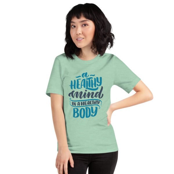 Mind and Body Fitness Shirt - Healthy Mind in a Healthy Body | Available in Various Colors and Sizes | Fitness T-Shirts - Image 31