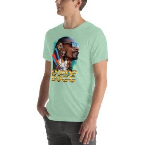 Heather Prism Ice Blue Unisex T-Shirt | Lilac Mint Light Blue White | Soft Lightweight Cotton Pop Culture Tee