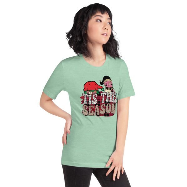 Festive Holiday Shirt in Athletic Heather, Black, Mint, Red, Toast, White - XS-4XL - 100% Cotton - Holiday T-Shirt for Men and Women - Image 33