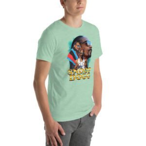 Heather Prism Ice Blue Unisex T-Shirt | Lilac Mint Light Blue White | Soft Lightweight Cotton Pop Culture Tee