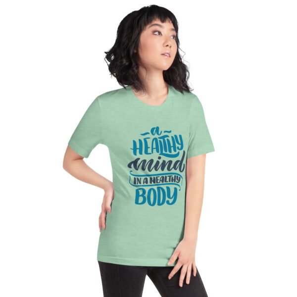 Mind and Body Fitness Shirt - Healthy Mind in a Healthy Body | Available in Various Colors and Sizes | Fitness T-Shirts - Image 33