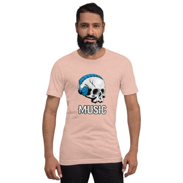 Music is My Life Premium Tee for Music Lovers in Black, Navy, Peach, Mustard, Red, White - XS-4XL - 100% Cotton - Lightweight - Image 25