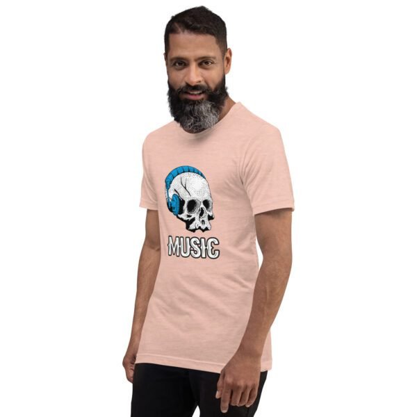 Music is My Life Premium Tee for Music Lovers in Black, Navy, Peach, Mustard, Red, White - XS-4XL - 100% Cotton - Lightweight - Image 27