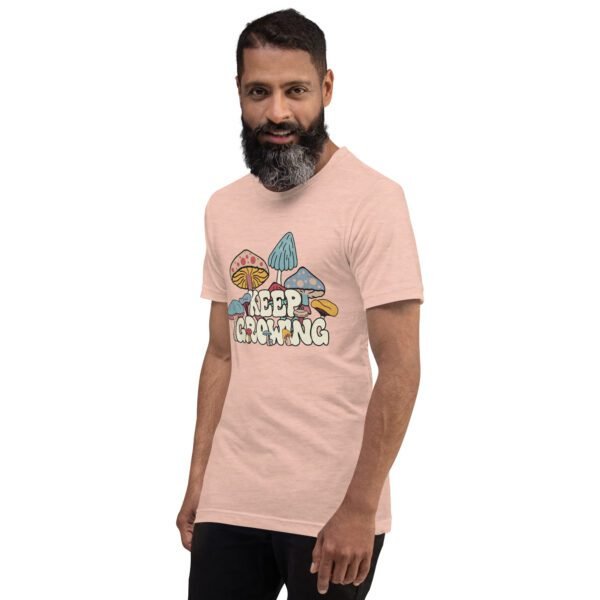 Keep Growing Inspirational Tee-shirt in Black, Navy, Lilac, and Peach - XS-4XL - Soft Fabric - Image 27