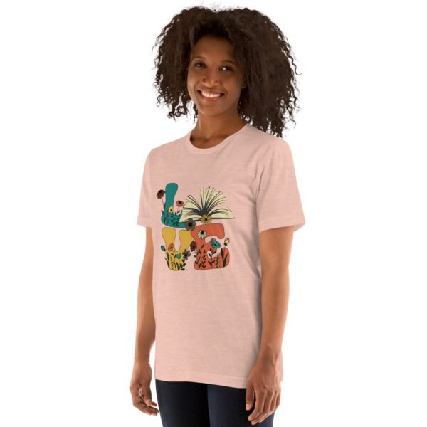 Vintage Unisex Love Vibes T-Shirt in Multiple Colors and Sizes - 100% Cotton Lightweight Tee with On-Demand Production - Image 39