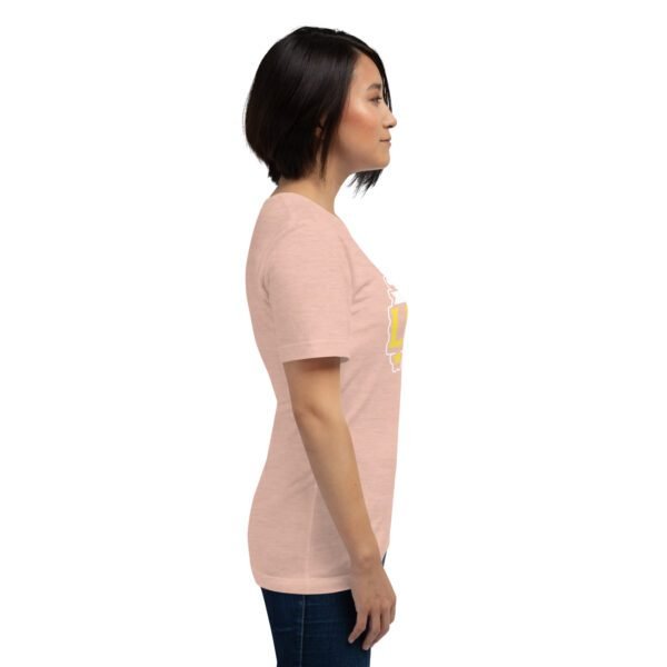 Heather Prism Lilac Unisex T-Shirt | Black Cotton Tee | XS-4XL Sizes | Lightweight Comfort - Image 47