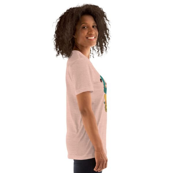 Vintage Unisex Love Vibes T-Shirt in Multiple Colors and Sizes - 100% Cotton Lightweight Tee with On-Demand Production - Image 42