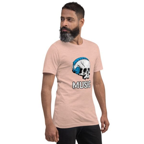 Music is My Life Premium Tee for Music Lovers in Black, Navy, Peach, Mustard, Red, White - XS-4XL - 100% Cotton - Lightweight - Image 28