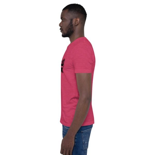Turn Haters into Motivation Graphic Tee - Heather Prism Lilac, Raspberry, True Royal, Leaf, Orange, Red, Toast, White - Sizes S-4XL - 100% Combed Cotton - Lightweight & Comfortable - Perfect for Humor & T-Shirts - Image 11