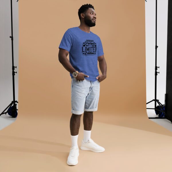 Exclusive Humor T-Shirt in Athletic Heather, Heather Orange, Heather Prism Ice Blue | 100% Cotton, Pre-Shrunk | Limited Edition Statement Tee for Men and Women - Image 3