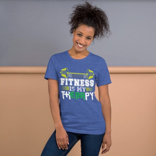Fitness Is My Therapy Shirt - Berry, Black, Brown | S-4XL | 100% Cotton | Lightweight - Image 49