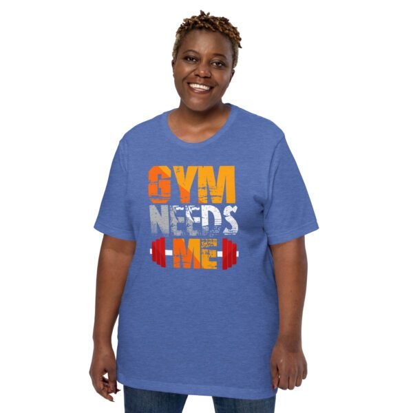 Premium Gym T-Shirt Collection: Black Heather, Brown, Cardinal, and More - Gym Needs Me - XS-5XL - 100% Cotton - Fitness Tees - Image 34