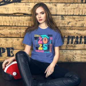 Senior Pride Shirt 2025 | Citron, Heather Mint, True Royal | 2XL-4XL | 100% Cotton T-Shirt for Seniors