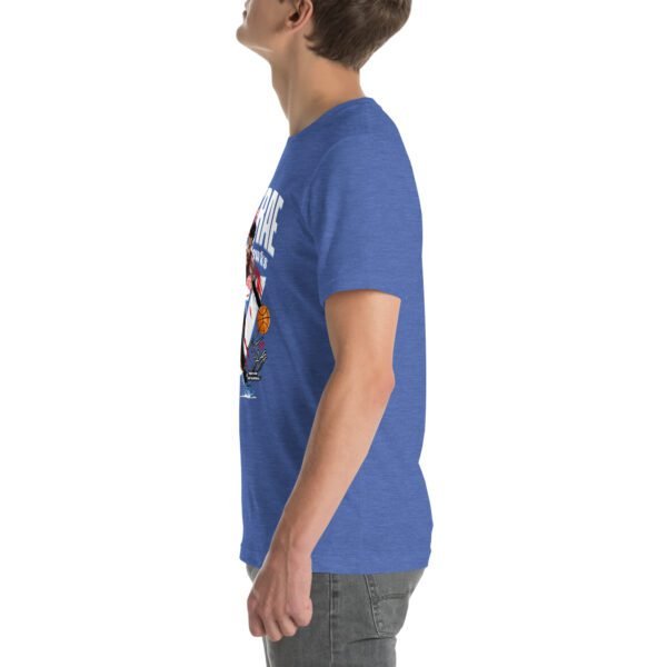 Sporty Vibes T-Shirt: Aqua, Berry, Black, Heather Midnight Navy, Heather Orange, Heather True Royal, Mauve, Mustard, Tan - Sizes 2XL-4XL, Lightweight 100% Combed Cotton, Ideal for Sports Enthusiasts - Image 21