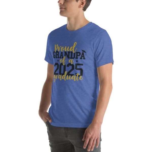 2025 Graduate Seniors T-Shirt in Asphalt, Citron, and Heather Mint - Grandpa's Pride Tee in Sizes 2XL-4XL, S-XL - Image 17