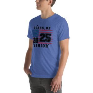 Class of 2025 Senior Year T-Shirt in Aqua, Ash, Citron, and More - Sizes S-4XL - Soft and Stylish
