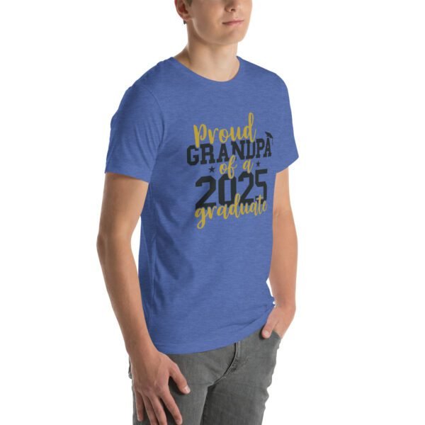 2025 Graduate Seniors T-Shirt in Asphalt, Citron, and Heather Mint - Grandpa's Pride Tee in Sizes 2XL-4XL, S-XL - Image 19