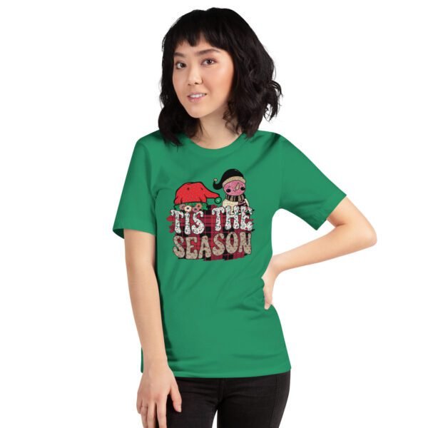 Festive Holiday Shirt in Athletic Heather, Black, Mint, Red, Toast, White - XS-4XL - 100% Cotton - Holiday T-Shirt for Men and Women - Image 19