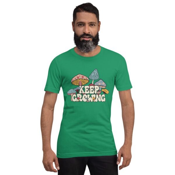 Keep Growing Inspirational Tee-shirt in Black, Navy, Lilac, and Peach - XS-4XL - Soft Fabric - Image 13