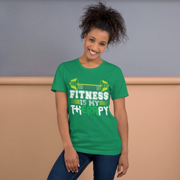 Fitness Is My Therapy Shirt - Berry, Black, Brown | S-4XL | 100% Cotton | Lightweight - Image 53