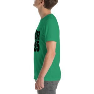 Senior Pride Shirt Class of 2025 in Aqua, Ash, Citron, Heather Mint, Heather Prism Ice Blue, Kelly, Olive, Red, White - Available in 2XL, 3XL, 4XL, L, M, S, XL - 100% Cotton - Lightweight & Comfortable - Perfect for Seniors - On-Demand Production - Reduce Overproduction - Ideal for Senior Pride - T-Shirts for Seniors