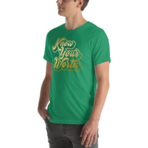 Autumn Aqua Unisex T-Shirt in Heather Orchid Berry Ocean Blue - XS-5XL | Lightweight